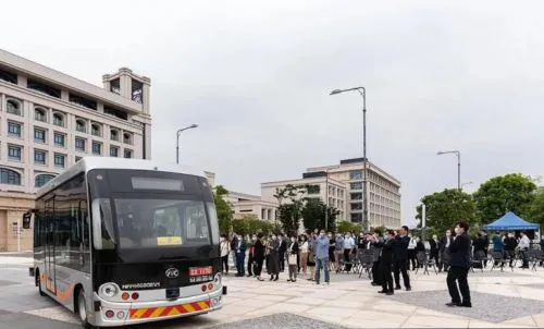 澳門首輛無人駕駛巴士落地！安凱助力澳門智慧城市建設(shè)(圖2)